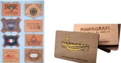 Wooden Business Card