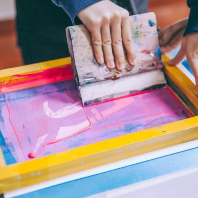 طبع الشاشة, Silkscreen printing